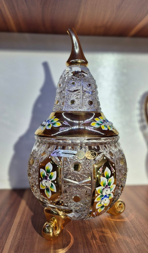 شکلات خوری گلابی طلاکوب