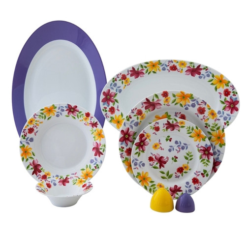 سرویس غذاخوری ۳۵ پارچه چینی زرین