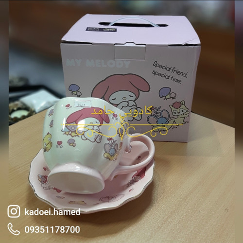 فنجان نعلبکی سرامیکی