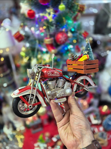 دکوری موتور هارلی فلزی